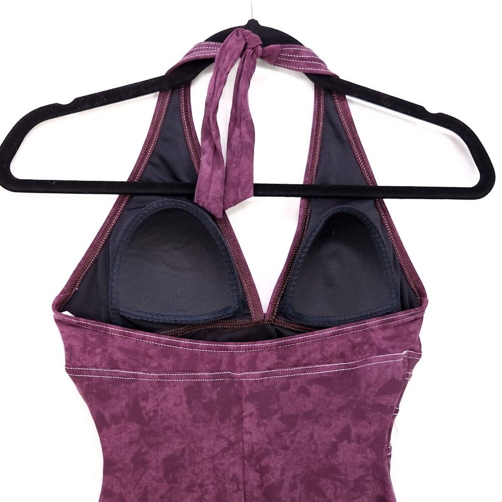 Magicsuit One Piece Swimsuit Size 6 Halter Top Padded Bathing Suit Purple USA - Picture 5 of 15